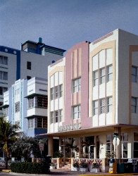 Art Deco Buildings Miami Beach Florida