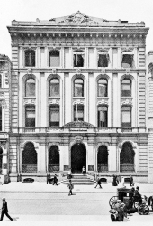 bank at it looked in circa 1910 Historical Photo