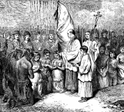 Baptism of Indians at Port Royal