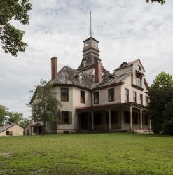 Batsto Mansion in the historic village of Batsto New Jersey