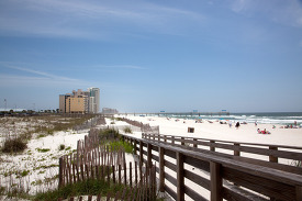 Beaches on the Gulf Coast in Orange Beach 1