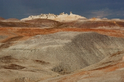 blue mesa member with sonsela member in the distance