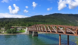 Bridge Over River Norway Photo 