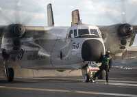 C-2A Greyhound military aircraft