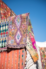 Carpets for sale Souks Marrakech Morocco Africa photo image 5945