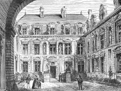 chateau france historical engraving 03