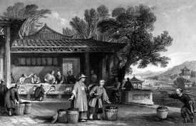 chinese preparation tea historical illustration 10A