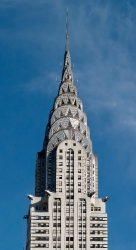 Chrysler Building detail New York New York