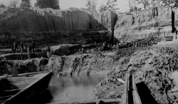 civil war digging canal