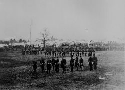 civil war dismounted parade