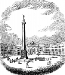 Column In Memory Of Alexander I Historical Illustration