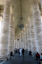 columns st peters basilica photo 0981A