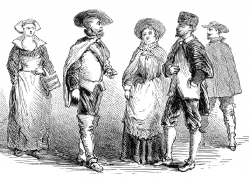 costumes historical illustration