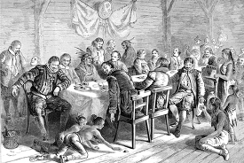 Dining Hall of the French Colonists at Fort Royal