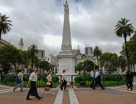 Downtown buenos aires argentina