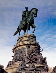 Equestrian statue of George Washington