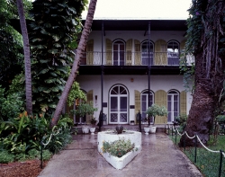 Ernest Hemingways home in Key West Florida