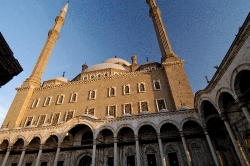 exterior Great Mosque of Mohammed Ali Cairo Egypt