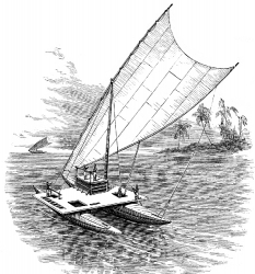 Feejee Island Canoe
