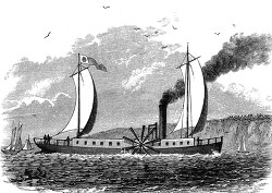 Fulton's First Steamboat