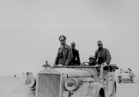 Gen Erwin Rommel with the 15th Panzer Division