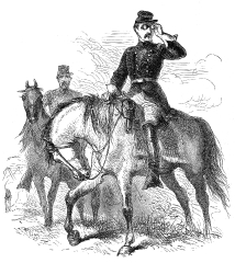 general on horseback at antietam 1599a