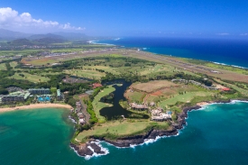 golf course and other areas near the Lihue Airport on Kauai