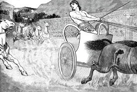 greece olympic games chariot rider