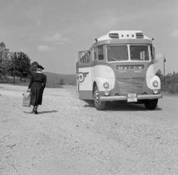 greyhound bus trip from louisville  to memphis 1943