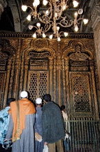 Interior Great Mosque of Mohammed Ali Cairo Egypt