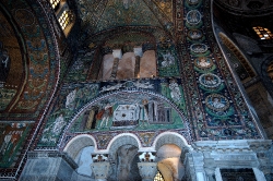 interior of the basilica san vitale ravenna italy 8504b