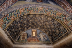 interior of the basilica san vitale ravenna italy 8556