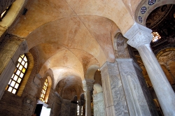 interior of the basilica san vitale ravenna italy 8572A