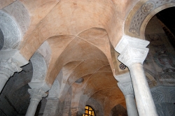 interior of the basilica san vitale ravenna italy 8588A