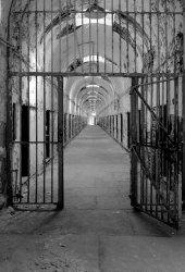 Interior view cell block nine Eastern State Penitentiary Histori