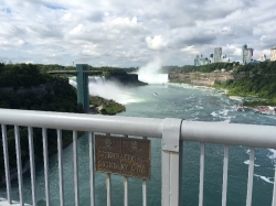 international border at Niagara Falls photo