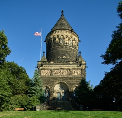 James A Garfield Memorial built in memory of the 20th U S presid