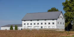 large and stately barn