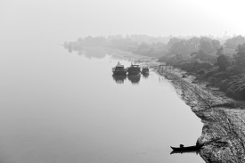 Life along the Yangon River in Myanmar