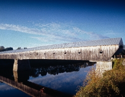 Longest US covered bridge