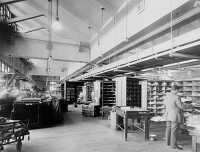 mail sorting room us post office washington dc 1920 or