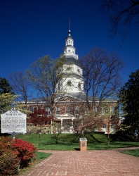 Maryland Capitol building Annapolis Maryland