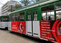 Modern Tram Anatakya Turkey