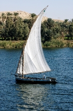 nile river sail boat egypt 6087