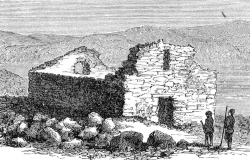 norse ruins historical illustration