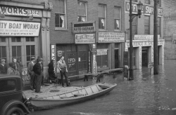 ohio River in flood, Louisville Kentucky 1936