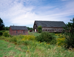 old Barn at Grandview Farm near Dover Maine