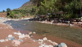 Ourika River in the Ourika Valley Morocco 7113