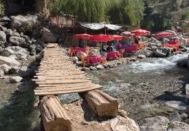 Ourika River in the Ourika Valley Morocco 7157EE