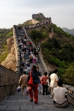 people at agreat wall china photo 6597